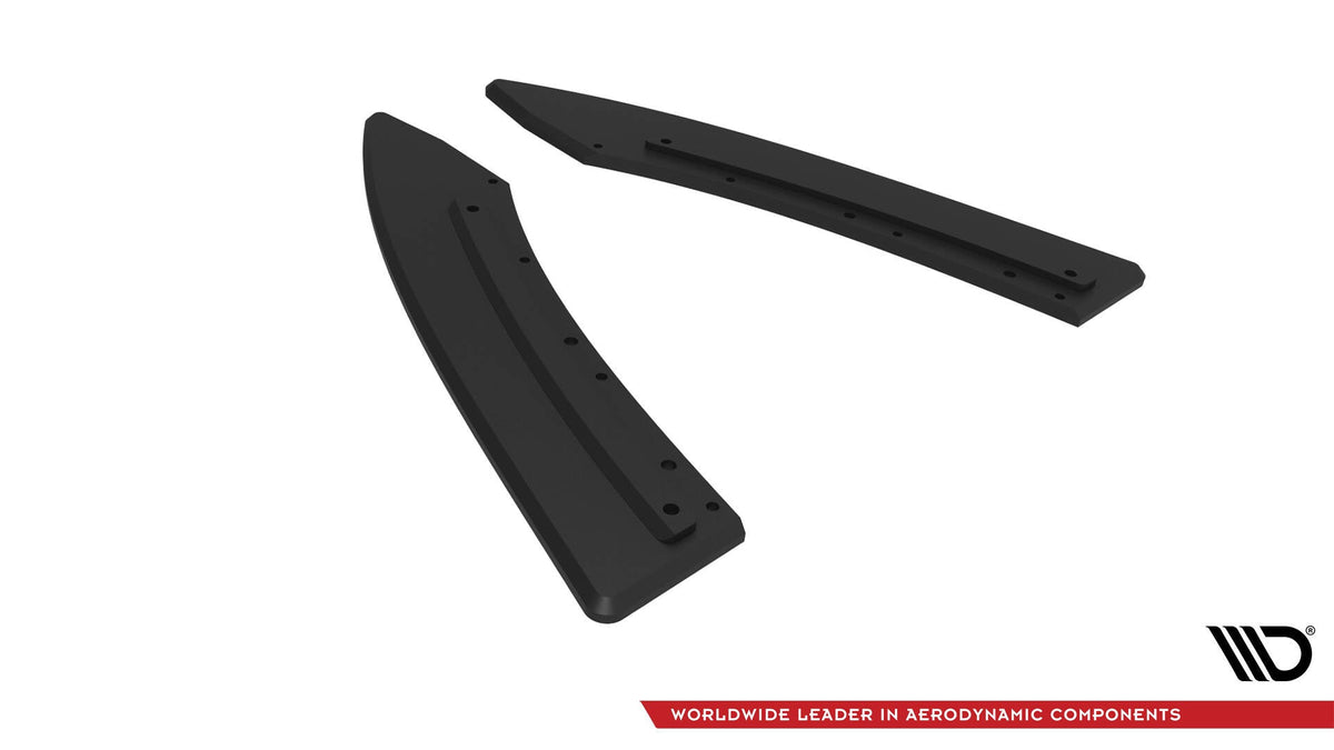 Splitters laterales traseros Street Pro para Audi S5 / A5 S-Line Coupe / Cabriolet 8T