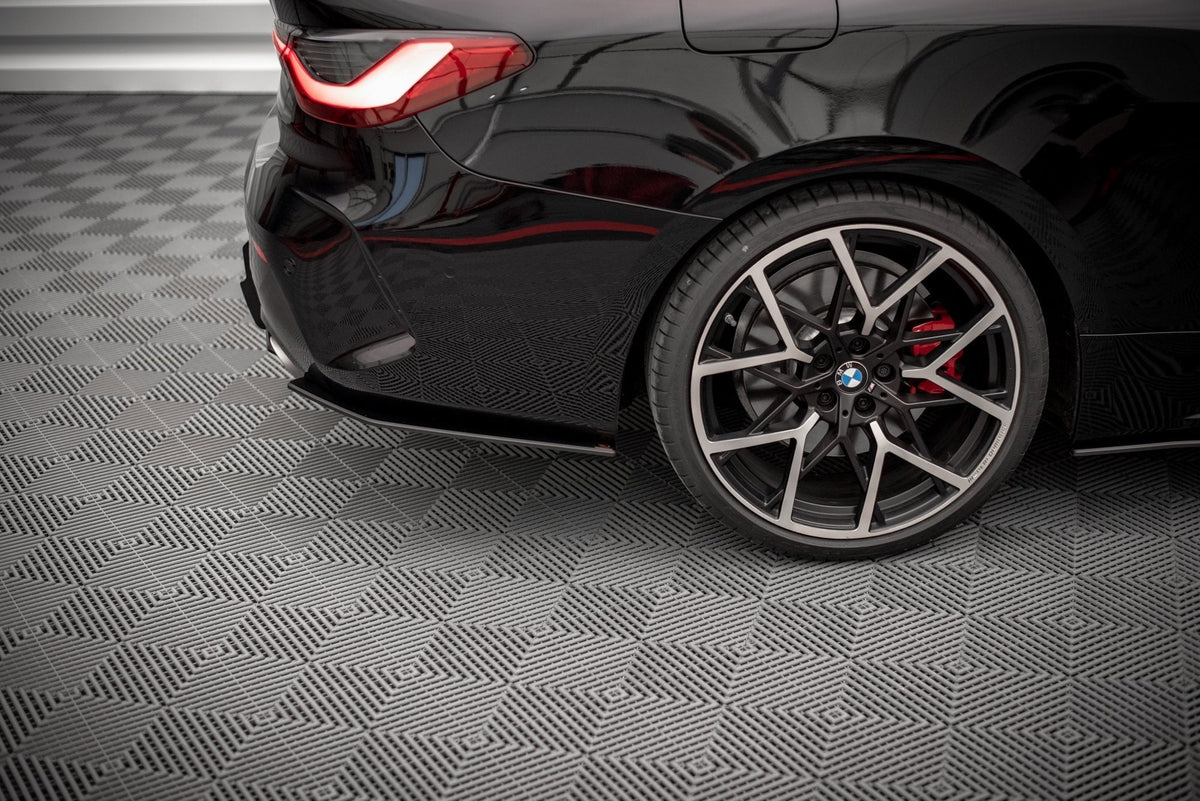 Splitters laterales traseros Street Pro para BMW 4 M-Pack G22 / G23 / G22 Facelift / G23 Facelift