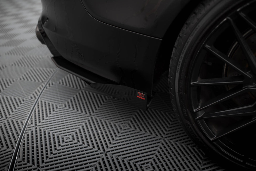 Splitters laterales traseros Street Pro + flaps para Audi A7 S-Line C7