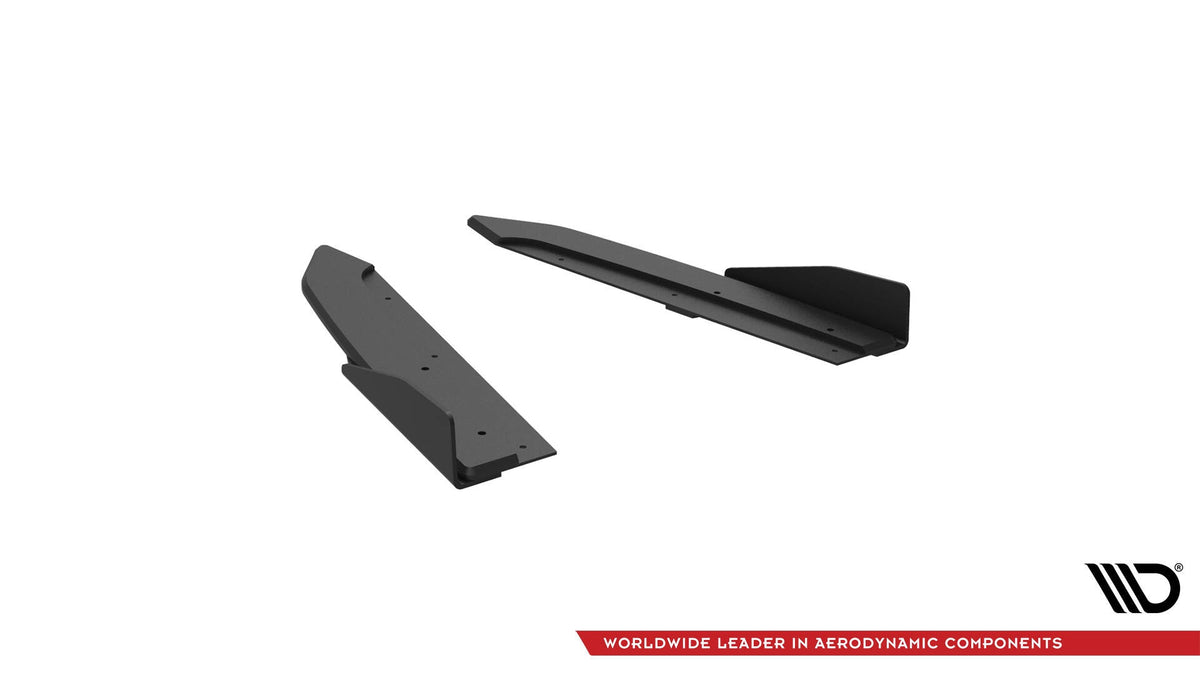 Splitters laterales traseros Street Pro + flaps para Audi A7 S-Line C7