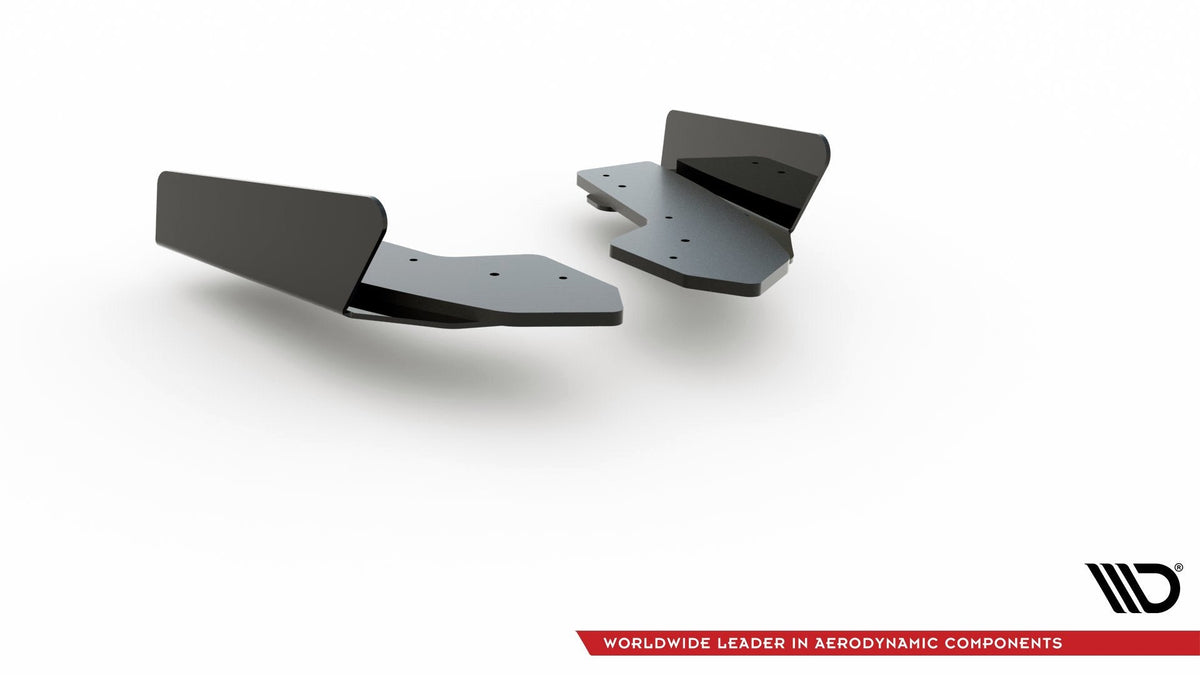 Splitters laterales traseros Street Pro + flaps para Audi RS3 8V Sportback