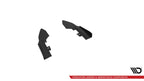 Splitters laterales traseros Street Pro + flaps para Audi RS3 Sedan 8V Facelift