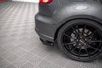 Splitters laterales traseros Street Pro + flaps para Audi S3 Sportback 8V Facelift