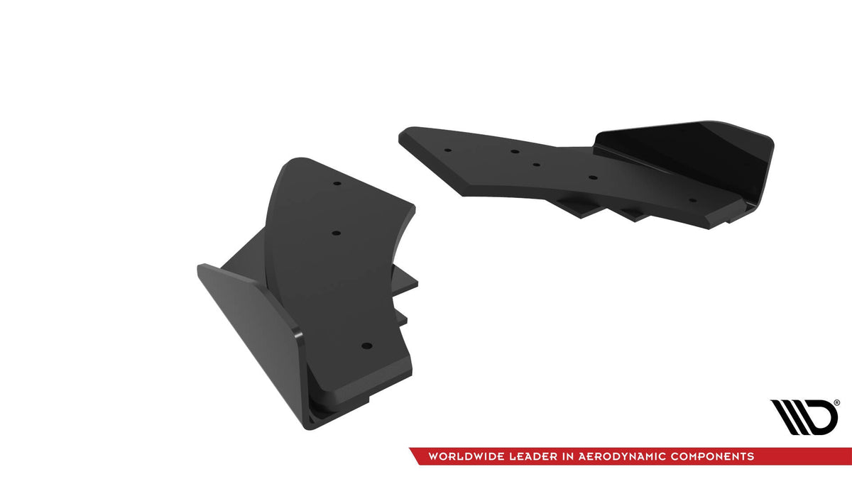 Splitters laterales traseros Street Pro + flaps para Audi S3 Sportback 8Y Facelift