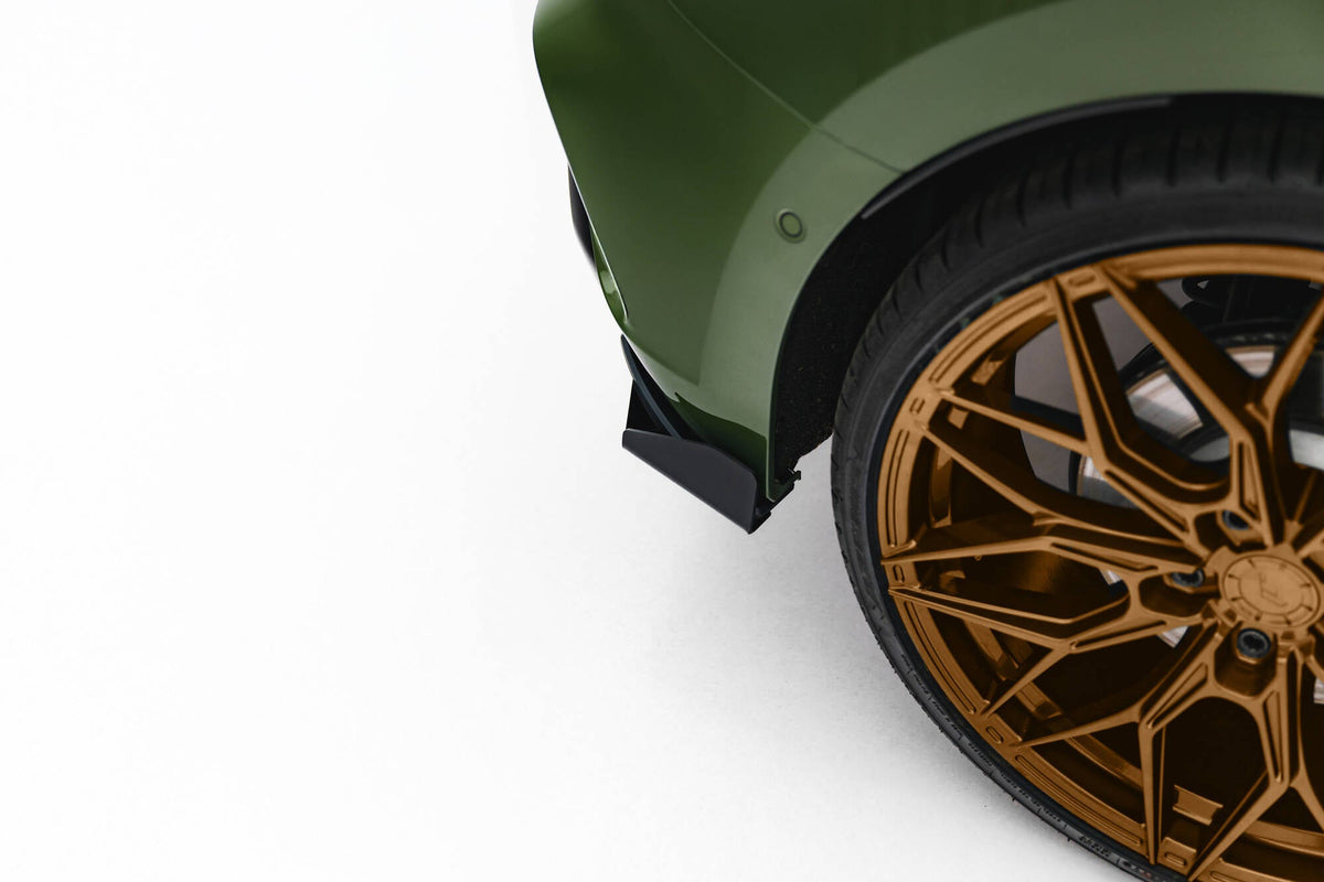 Splitters laterales traseros Street Pro + flaps para Audi S3 Sportback 8Y Facelift