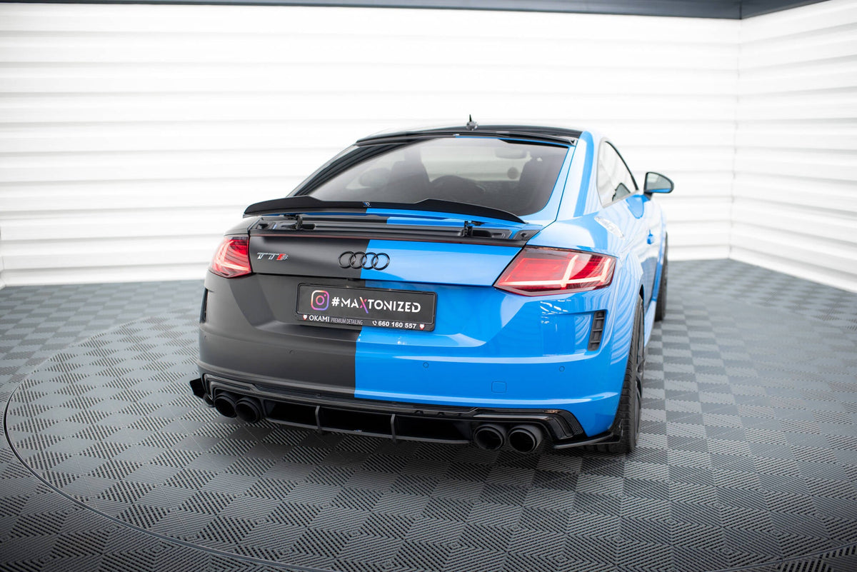 Splitters laterales traseros Street Pro + flaps para Audi TT S 8S Facelift
