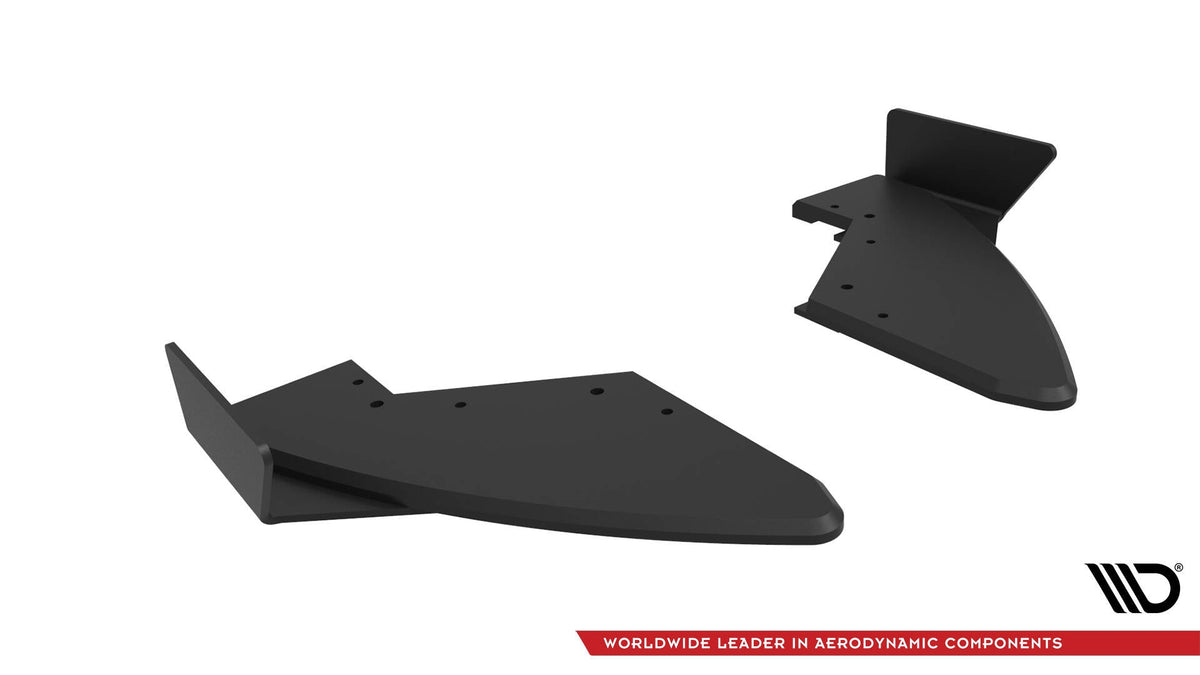 Splitters laterales traseros Street Pro + flaps para Audi TT S 8S Facelift