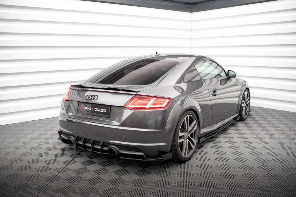 Splitters laterales traseros Street Pro + flaps para Audi TT S-Line 8S