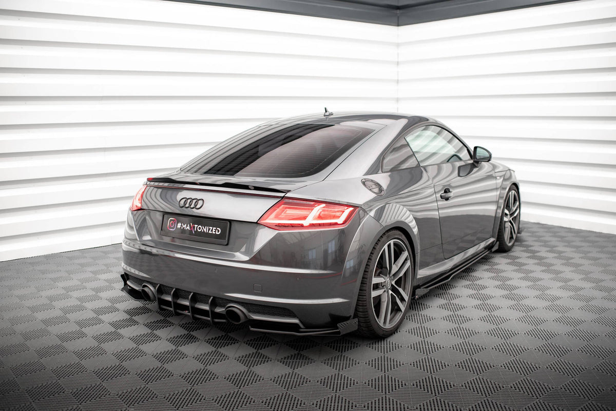 Splitters laterales traseros Street Pro + flaps para Audi TT S-Line 8S