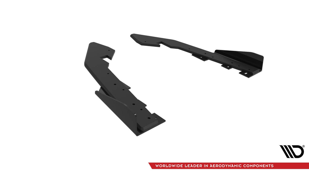 Splitters laterales traseros Street Pro + flaps para BMW 2 Coupe G42