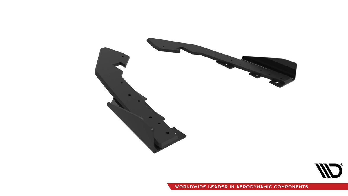 Splitters laterales traseros Street Pro + flaps para BMW 2 Coupe G42