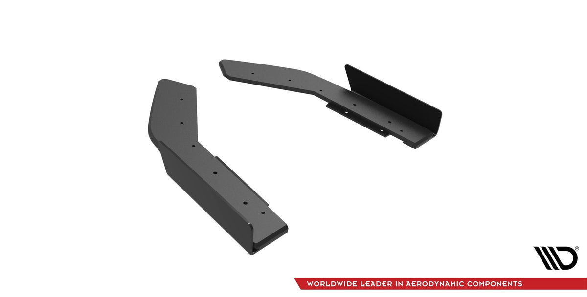 Splitters laterales traseros Street Pro + flaps para BMW 2 Coupe M240i G42