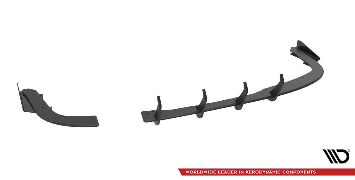 Splitters laterales traseros Street Pro + flaps para BMW 4 Gran Coupe F36