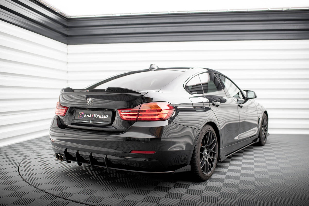 Splitters laterales traseros Street Pro + flaps para BMW 4 Gran Coupe F36