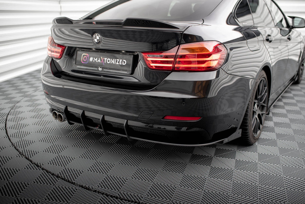 Splitters laterales traseros Street Pro + flaps para BMW 4 Gran Coupe F36