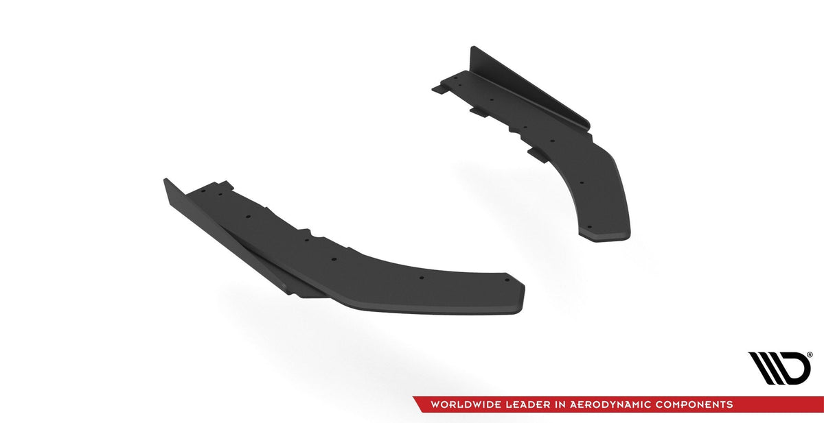 Splitters laterales traseros Street Pro + flaps para BMW 4 M-Pack G22 / G23 / G22 Facelift / G23 Facelift