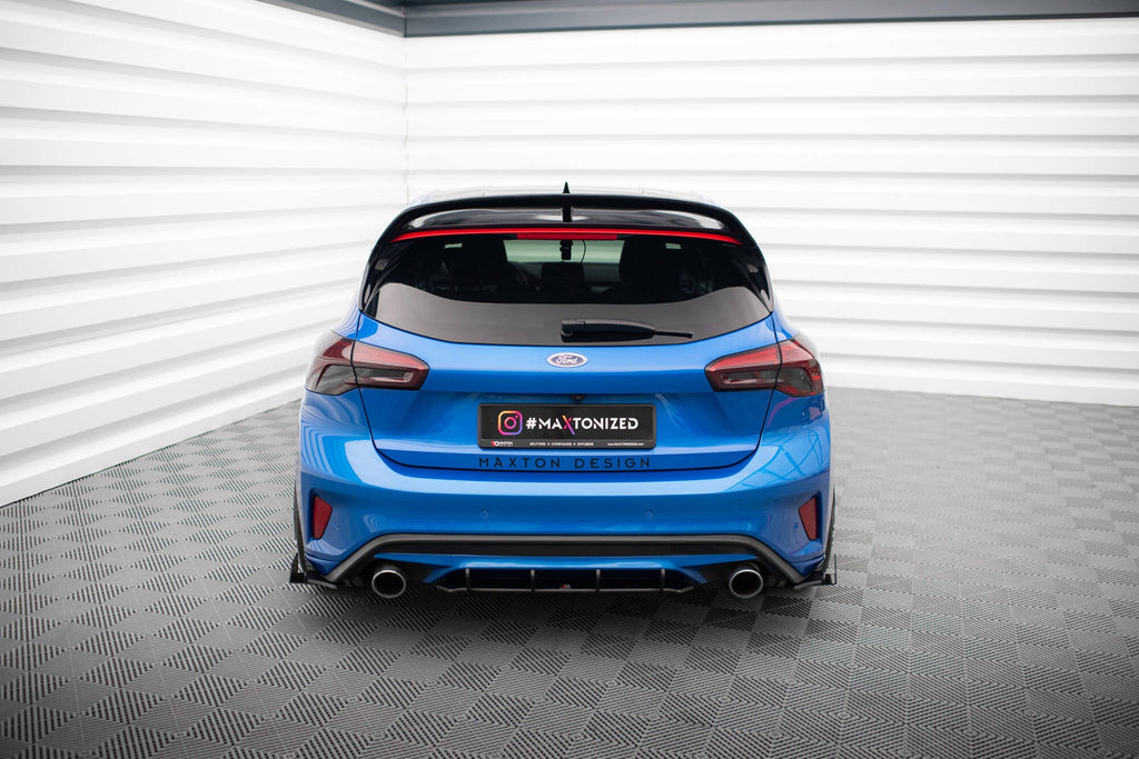 Splitters laterales traseros Street Pro + flaps para Ford Focus ST Mk4