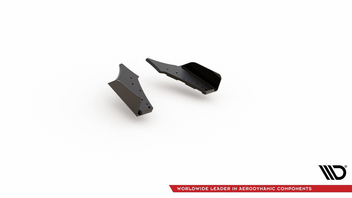 Splitters laterales traseros Street Pro + flaps para Ford Focus ST Mk4