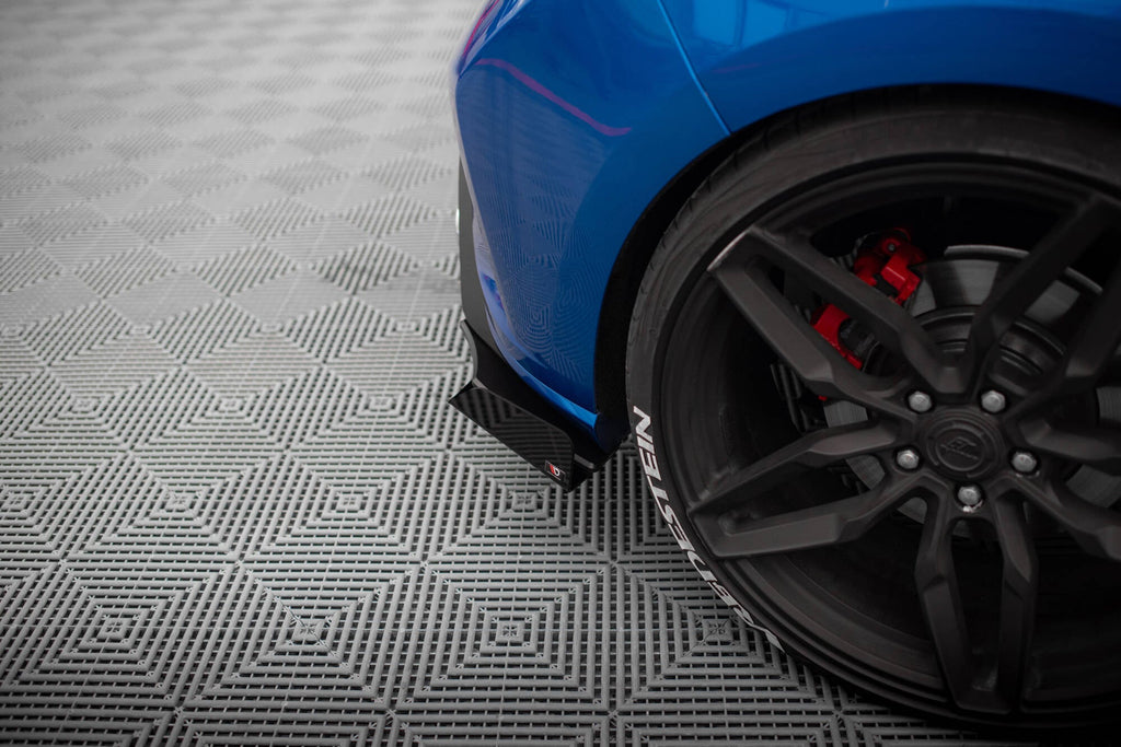 Splitters laterales traseros Street Pro + flaps para Ford Focus ST Mk4