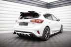 Splitters laterales traseros Street Pro + flaps para Ford Focus ST Mk4