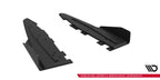 Splitters laterales traseros Street Pro + flaps para Ford Mustang GT Mk6