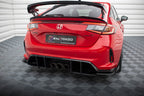 Splitters laterales traseros Street Pro + flaps para Honda Civic Type-R Mk 11