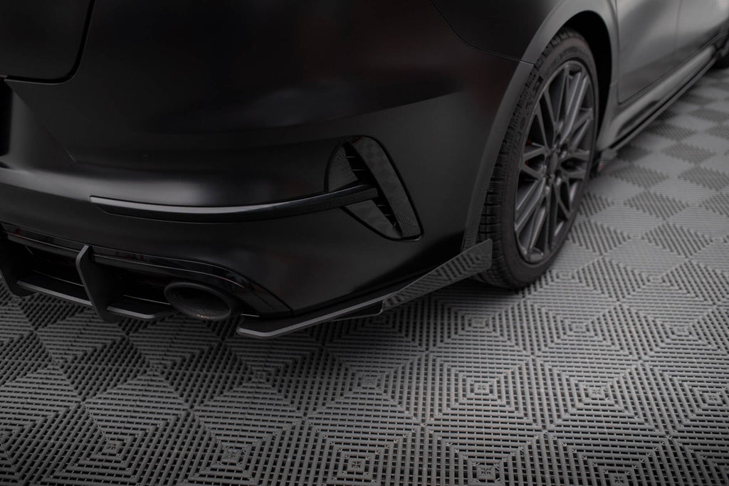 Splitters laterales traseros Street Pro + flaps para Kia Proceed GT Mk1 Facelift