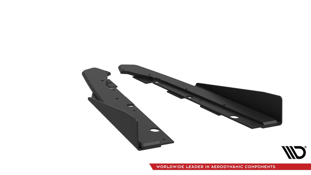 Splitters laterales traseros Street Pro + flaps para Kia Proceed GT Mk1 Facelift