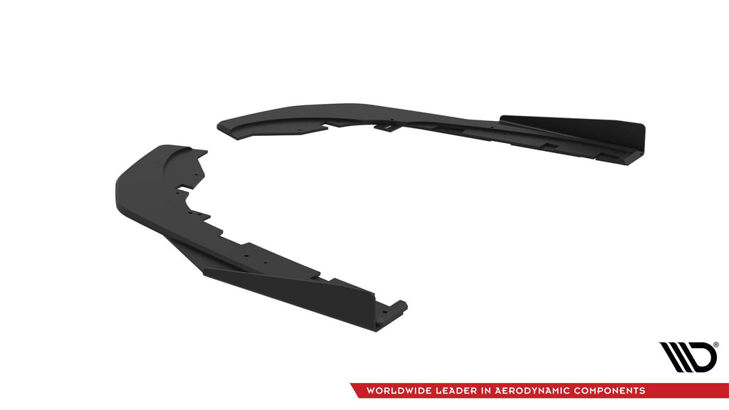 Splitters laterales traseros Street Pro + flaps para Kia Stinger GT / GT-Line Mk1