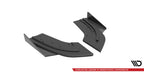 Splitters laterales traseros Street Pro + flaps para Mazda 3 MPS Mk1 US-Spec Version