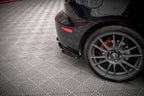 Splitters laterales traseros Street Pro + flaps para Mazda 3 MPS Mk1 US-Spec Version