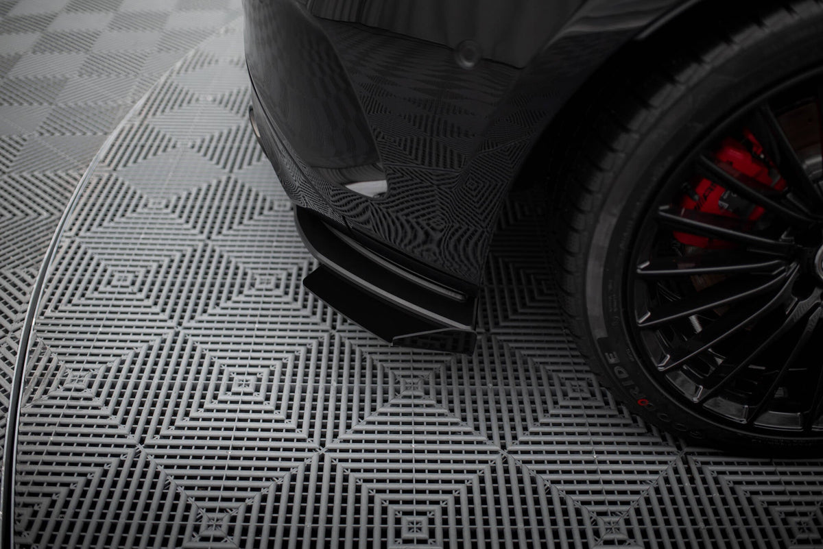 Splitters laterales traseros Street Pro + flaps para Mercedes-AMG A35 Hatchback W177
