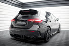 Splitters laterales traseros Street Pro + flaps para Mercedes-AMG A35 Hatchback W177