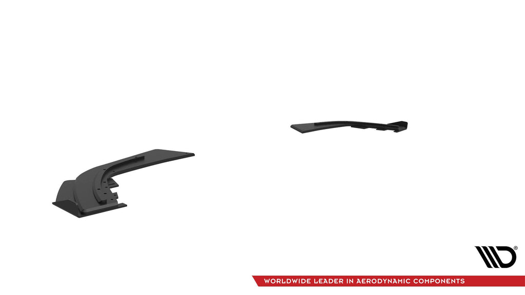 Splitters laterales traseros Street Pro + flaps para Mercedes-AMG A35 Hatchback W177
