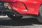 Splitters laterales traseros Street Pro + flaps para Mercedes-AMG C43 / AMG-Line Coupe C205
