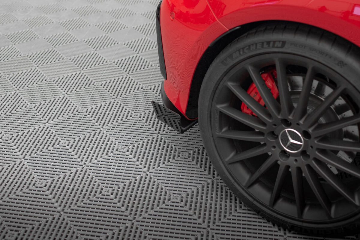 Splitters laterales traseros Street Pro + flaps para Mercedes-Benz A 45 AMG W176 Facelift