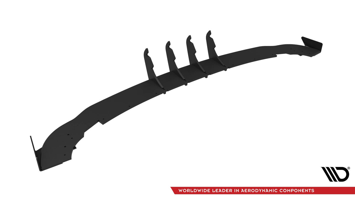 Splitters laterales traseros Street Pro + flaps para Mercedes-Benz A AMG-Line W176 Facelift