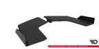 Splitters laterales traseros Street Pro + flaps para Mitsubishi Lancer EVO X