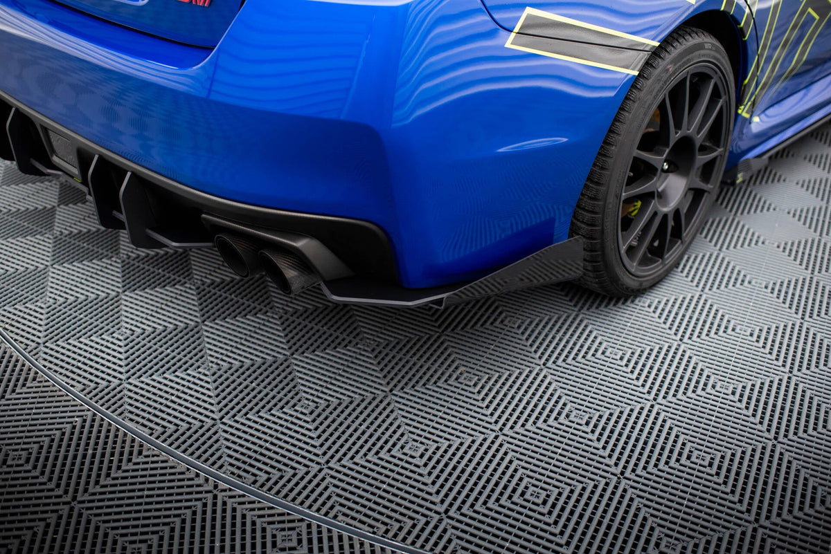 Splitters laterales traseros Street Pro + flaps para Subaru WRX STI Mk1