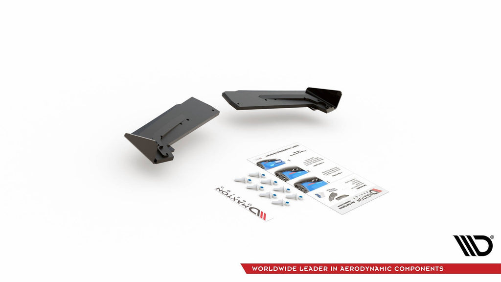 Splitters laterales traseros Street Pro + flaps para Toyota GR Yaris Mk4