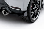Splitters laterales traseros Street Pro + flaps para Toyota GR Yaris Mk4 Facelift