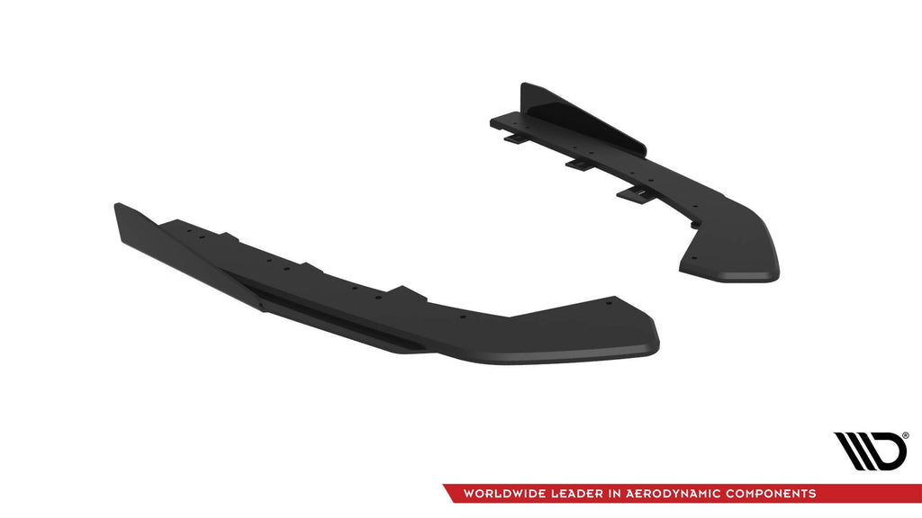 Splitters laterales traseros Street Pro + flaps para Volkswagen Jetta GLI Mk7
