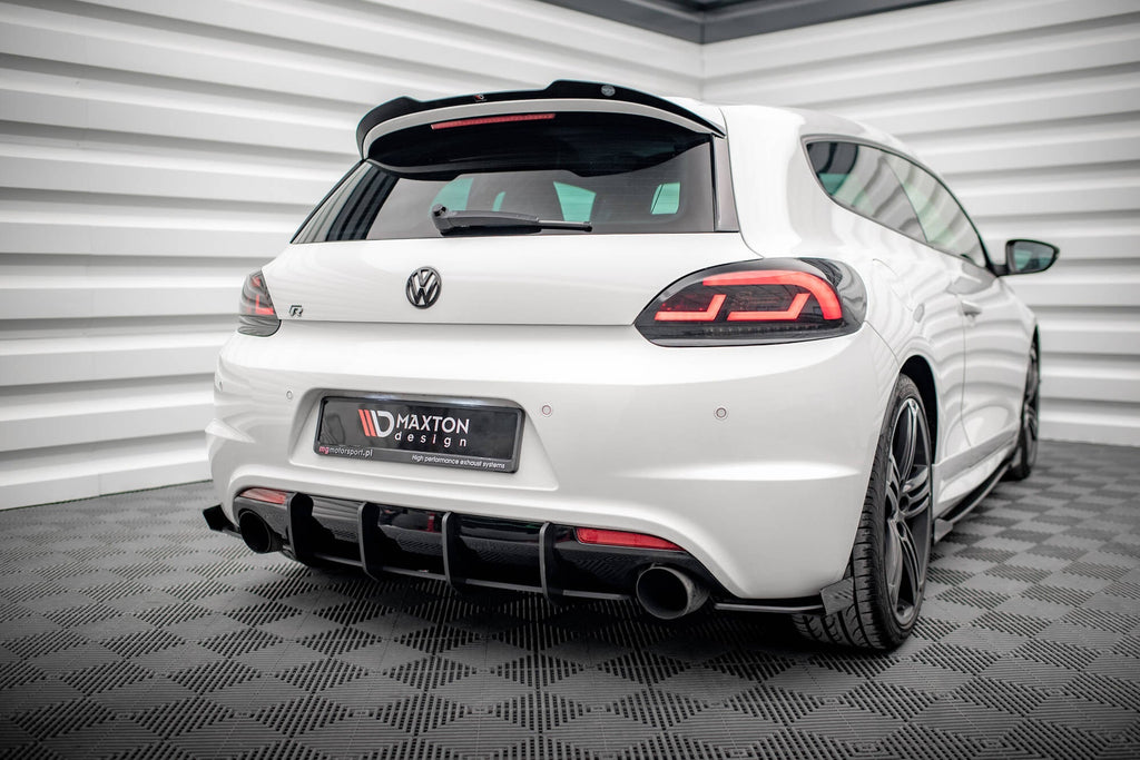 Splitters laterales traseros Street Pro + flaps para Volkswagen Scirocco R Mk3