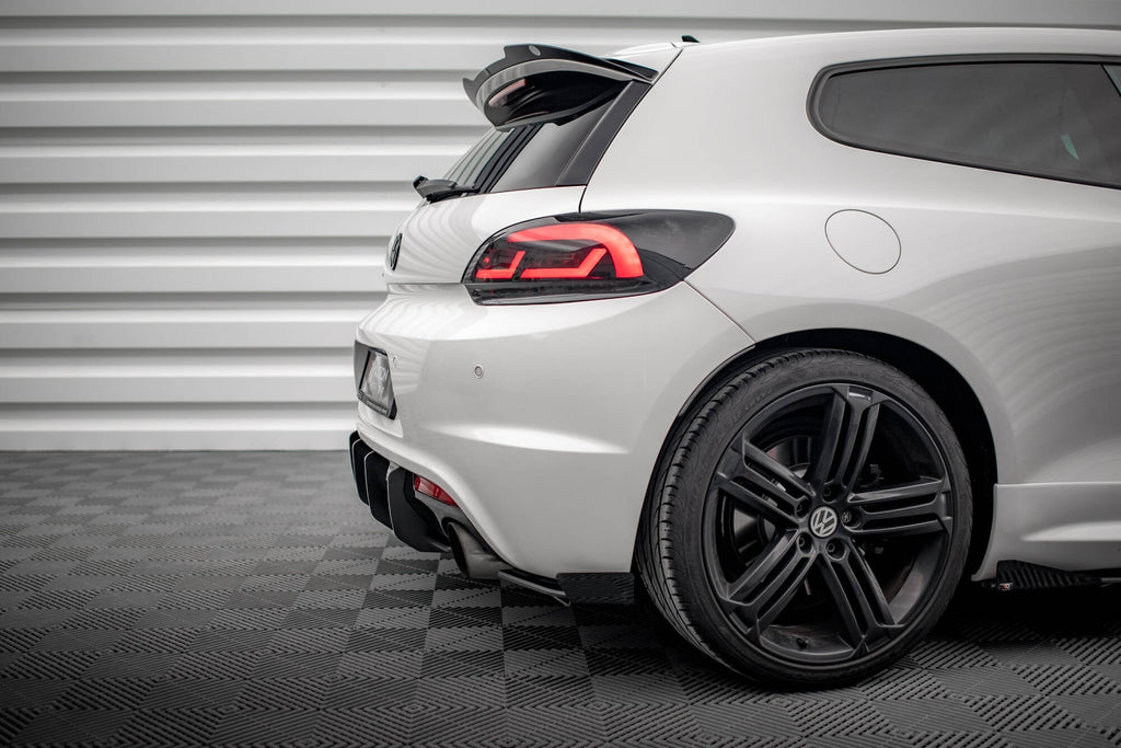 Splitters laterales traseros Street Pro + flaps para Volkswagen Scirocco R Mk3
