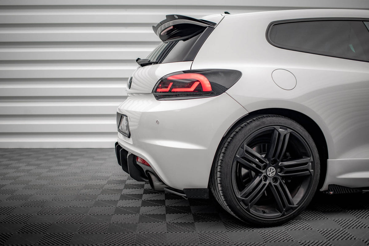 Splitters laterales traseros Street Pro + flaps para Volkswagen Scirocco R Mk3