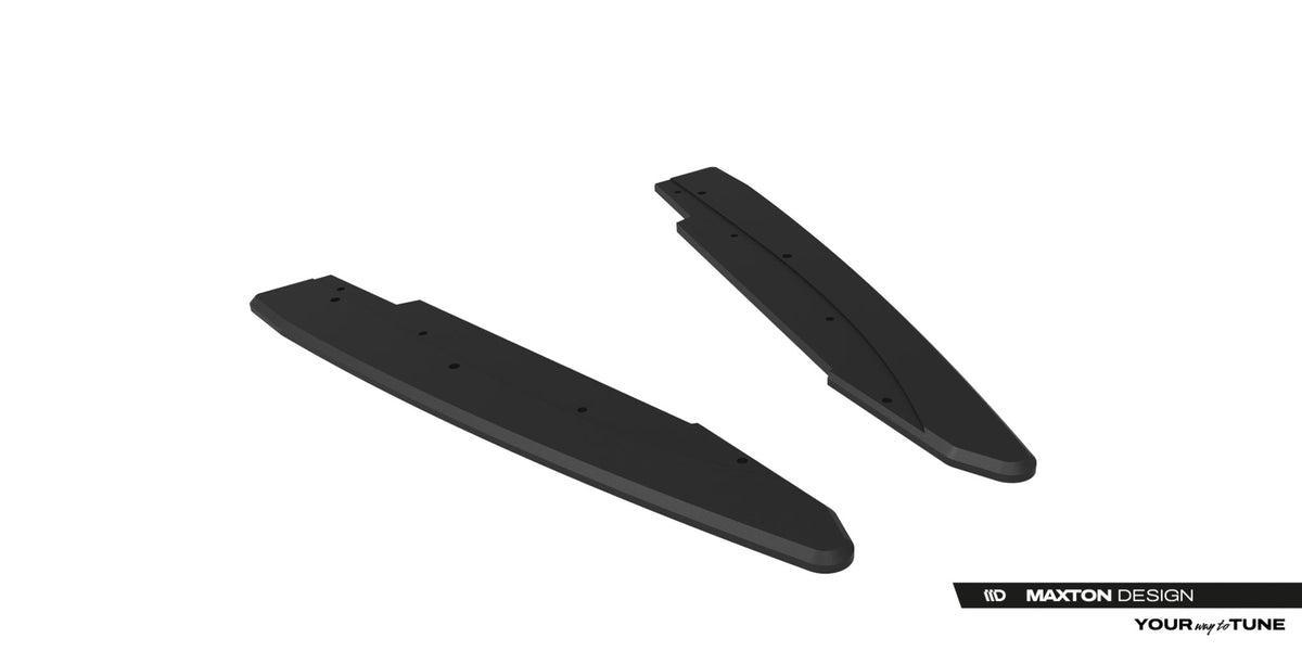 Splitters laterales traseros Street Pro para Ford Mustang Dark Horse Mk7