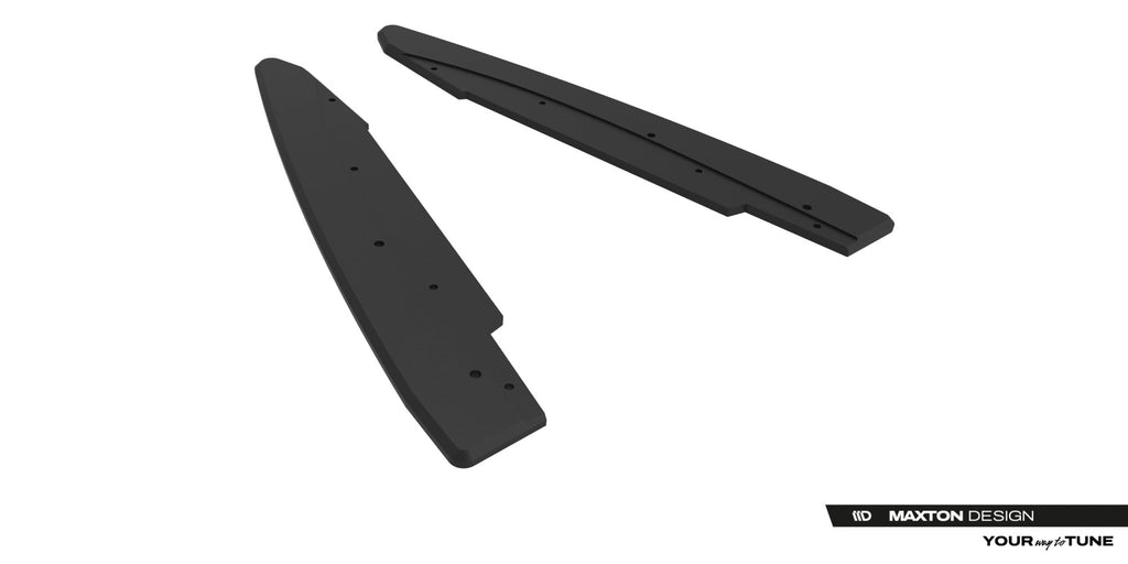 Splitters laterales traseros Street Pro para Ford Mustang Dark Horse Mk7