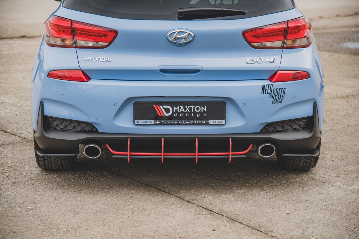 Splitters laterales traseros Street Pro para Hyundai I30 N Mk3 Hatchback