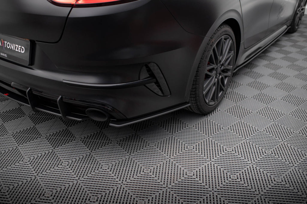 Splitters laterales traseros Street Pro para Kia Proceed GT Mk1 Facelift
