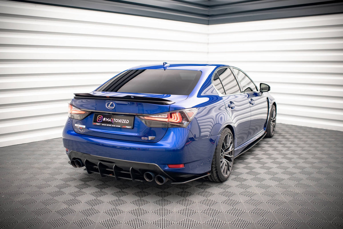 Splitters laterales traseros Street Pro para Lexus GS F Mk4 Facelift